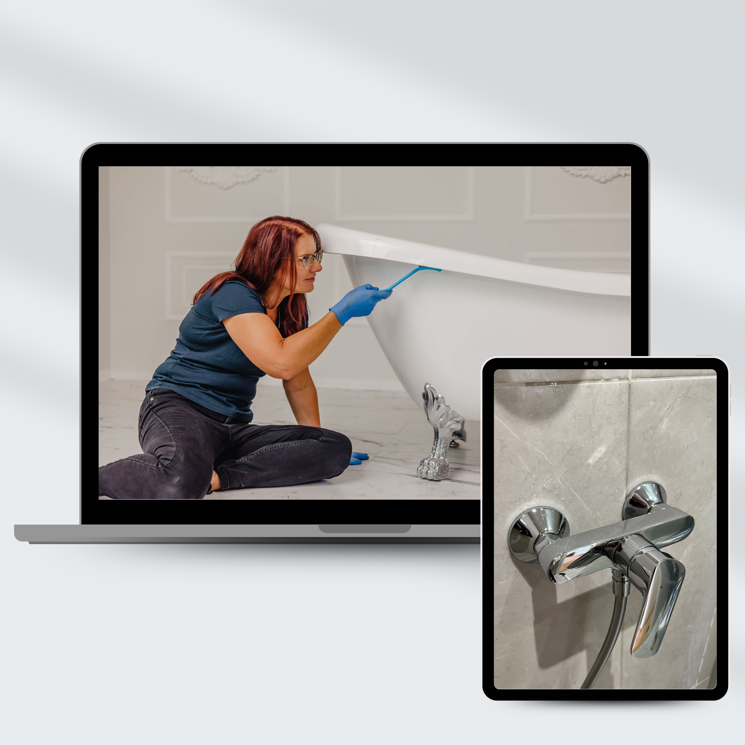 Vannituba kergelt korda!