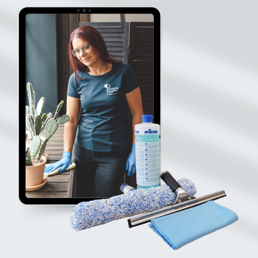 2 Kodukoristuse pakett tarvikutega - Aknapesu